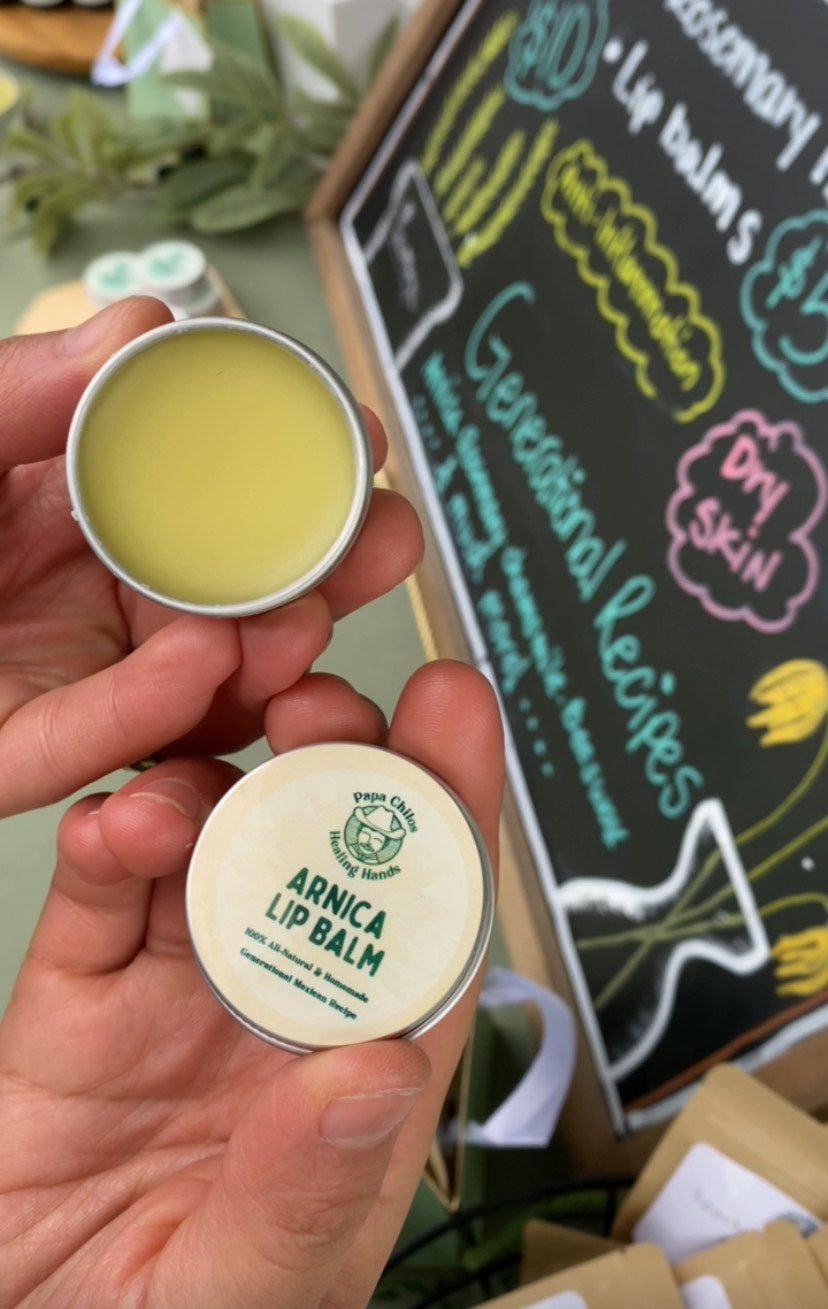 Bálsamo labial de árnica
